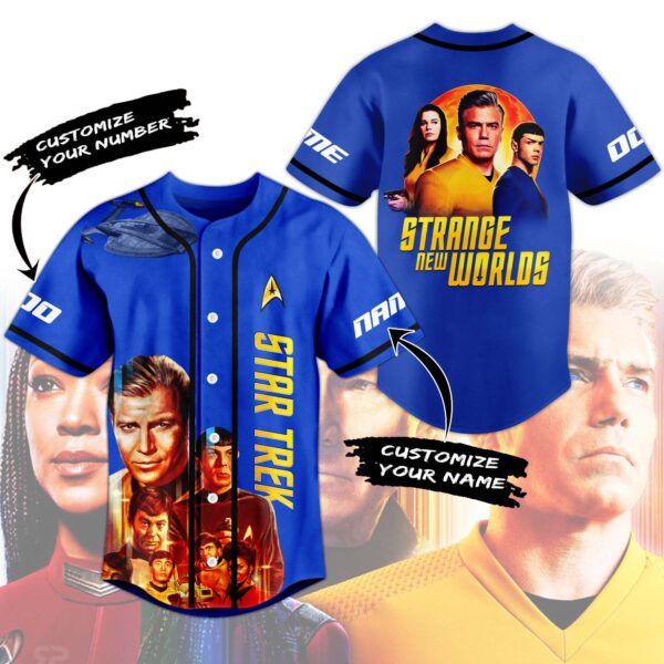 Star Trek Baseball Jersey For Men Women And Kids Gift for Fans