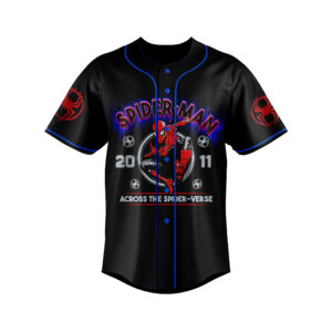 Spider Man Baseball Jersey For Men Women And Kids Gift for Fans 1