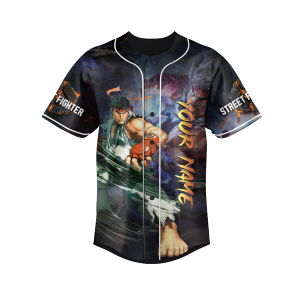 Street Fighter Baseball Jersey For Men Women And Kids Gift for Fans