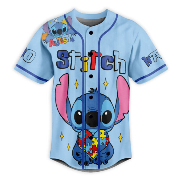 Stitch Baseball Jersey For Men Women And Kids Gift for Fans