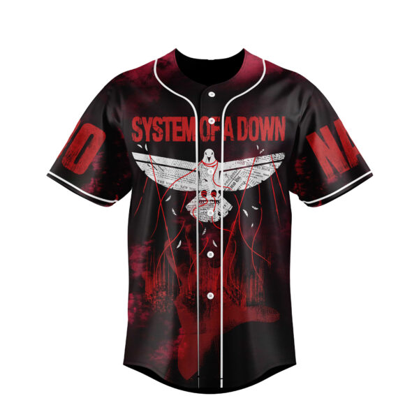 System Of A Down Baseball Jersey For Men Women And Kids Gift for Fans