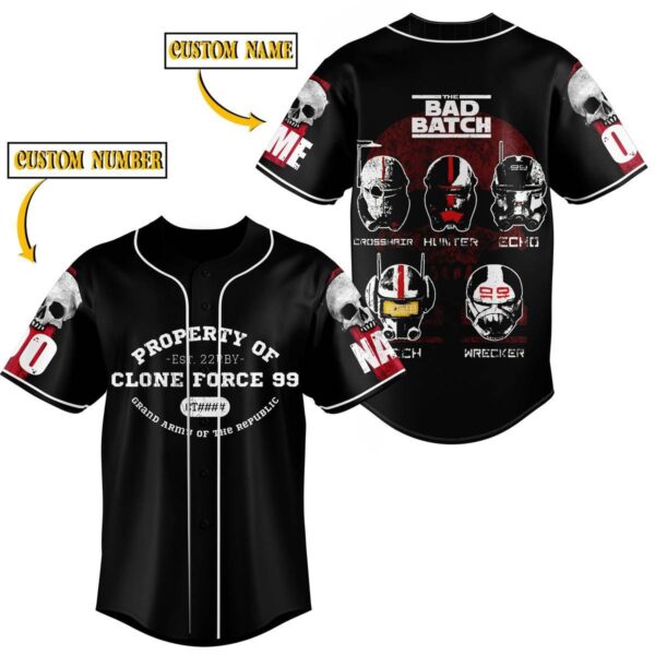 The Bad Batch Baseball Jersey For Men Women And Kids Gift for Fans