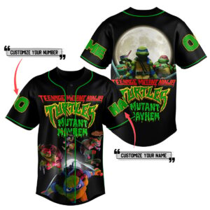 Teenage Mutant Ninja Turtles Baseball Jersey For Men Women And Kids Gift for Fans 1