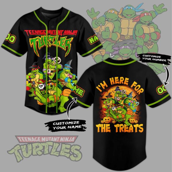 Teenage Mutant Ninja Turtles Baseball Jersey For Men Women And Kids Gift for Fans