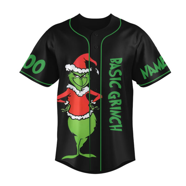 The Grinch Baseball Jersey For Men Women And Kids Gift for Fans