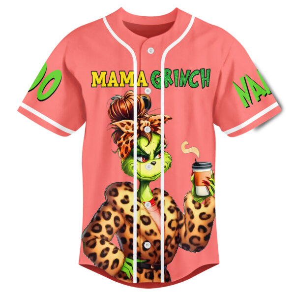 The Grinch Baseball Jersey For Men Women And Kids Gift for Fans