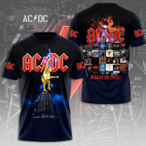 AC/DC X Angus Young 3D T-Shirt Hoodie Sweatshirt – Gift for Men Women