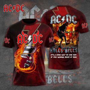 AC/DC 3D T-Shirt Hoodie Sweatshirt – Gift  for Men Women