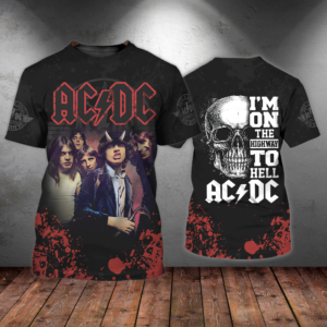 AC/DC 3D T-Shirt – Gift  for Men Women