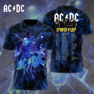 AC/DC 3D T-Shirt Hoodie Sweatshirt – Gift  for Men Women