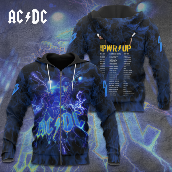 AC/DC 3D T-Shirt Hoodie Sweatshirt – Gift  for Men Women