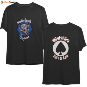 Vintage 1987 Motorhead Born To Lose Tour Band Rock Shirt - Rare Collectible Piece