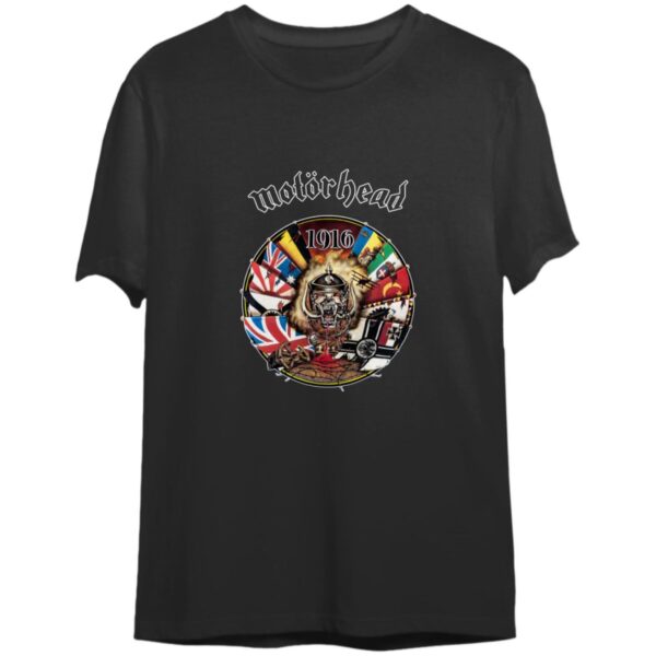 Vintage 1991 Motorhead Europe Tour Band Rock Shirt – 90s Retro Tee