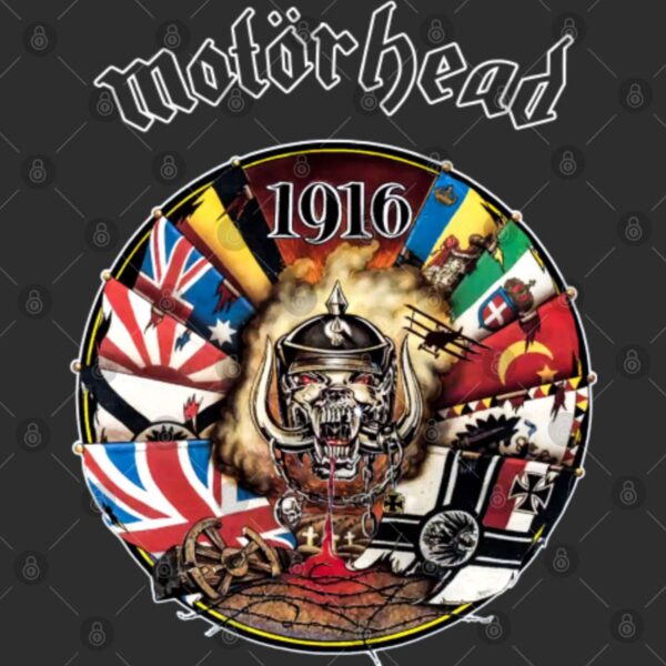 Vintage 1991 Motorhead Europe Tour Band Rock Shirt – 90s Retro Tee