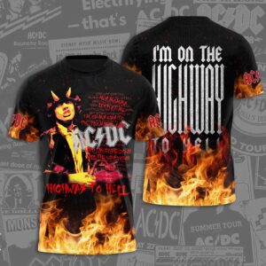 AC/DC 3D 3D T-Shirt - Sweatshirt - Hoodie Gift