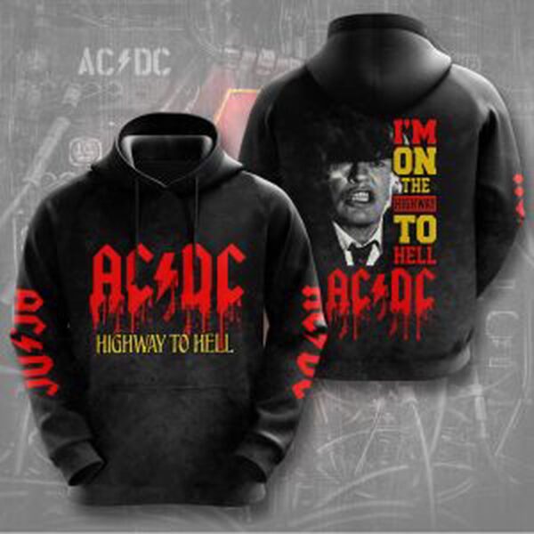 AC/DC 3D 3D T-Shirt – Sweatshirt – Hoodie Gift