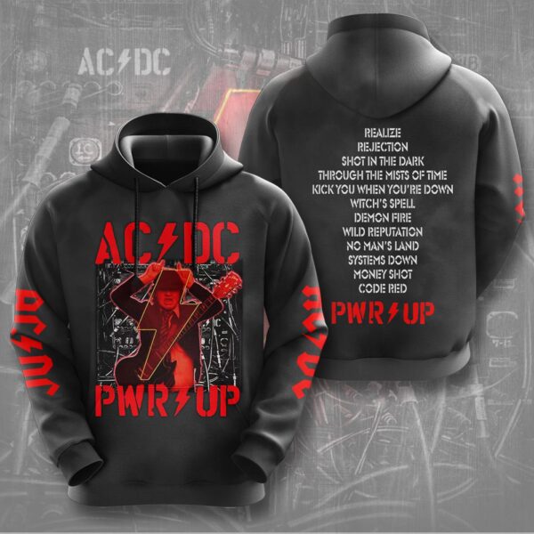 AC/DC 3D 3D T-Shirt – Sweatshirt – Hoodie Gift