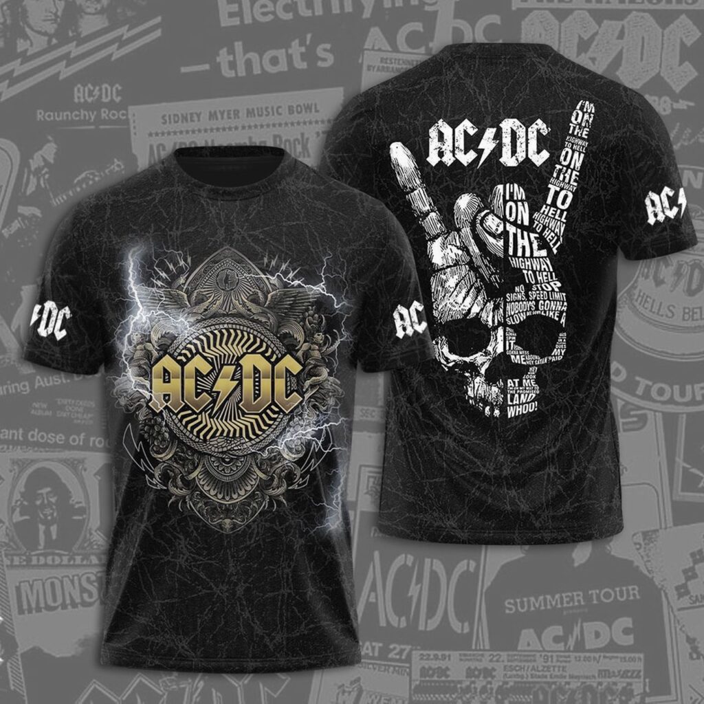 AC/DC 3D 3D T-Shirt – Sweatshirt – Hoodie Gift AC/DC 3D 3D T-Shirt – Sweatshirt – Hoodie Gift