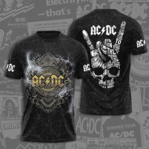 AC/DC 3D 3D T-Shirt - Sweatshirt - Hoodie Gift