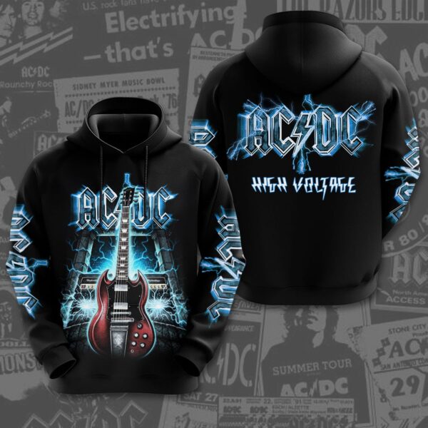 AC/DC 3D 3D T-Shirt – Sweatshirt – Hoodie Gift