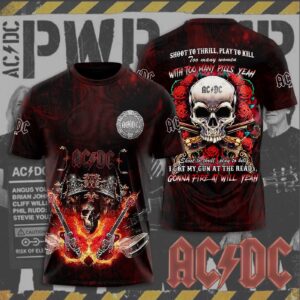 AC/DC 3D 3D T-Shirt - Sweatshirt - Hoodie Gift