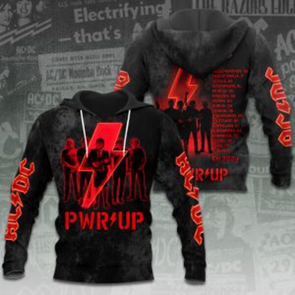 AC/DC 3D 3D T-Shirt – Sweatshirt – Hoodie Gift