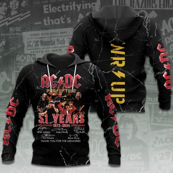 AC/DC 3D 3D T-Shirt – Sweatshirt – Hoodie Gift