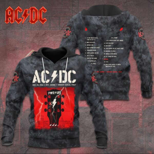 AC/DC 3D 3D T-Shirt – Sweatshirt – Hoodie Gift