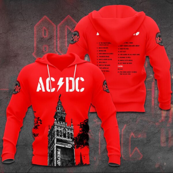 AC/DC 3D 3D T-Shirt – Sweatshirt – Hoodie Gift