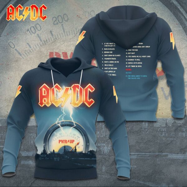 AC/DC 3D 3D T-Shirt – Sweatshirt – Hoodie Gift
