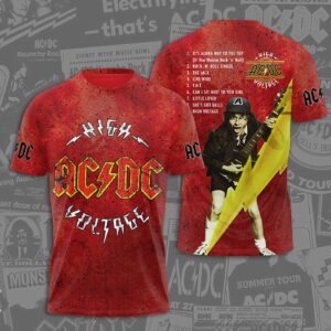 AC/DC 3D 3D T-Shirt - Sweatshirt - Hoodie Gift