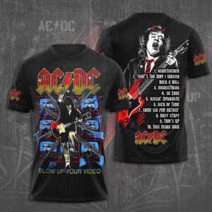 AC/DC 3D 3D T-Shirt - Sweatshirt - Hoodie Gift