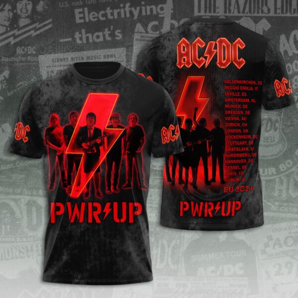 AC/DC 3D 3D T-Shirt – Sweatshirt – Hoodie Gift