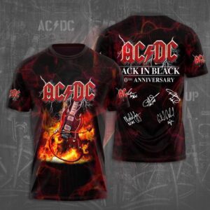 AC/DC 3D 3D T-Shirt - Sweatshirt - Hoodie Gift