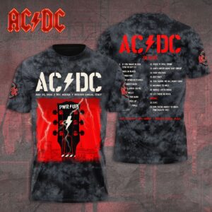 AC/DC 3D 3D T-Shirt - Sweatshirt - Hoodie Gift