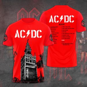 AC/DC 3D 3D T-Shirt - Sweatshirt - Hoodie Gift