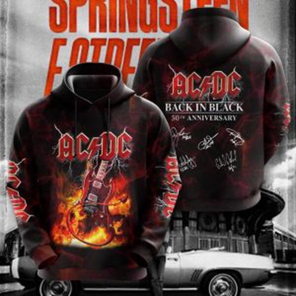 AC/DC 3D 3D T-Shirt – Sweatshirt – Hoodie Gift