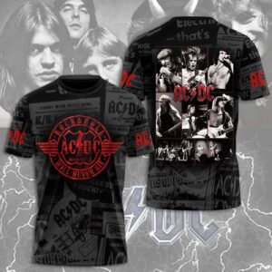 AC/DC 3D 3D T-Shirt - Sweatshirt - Hoodie Gift