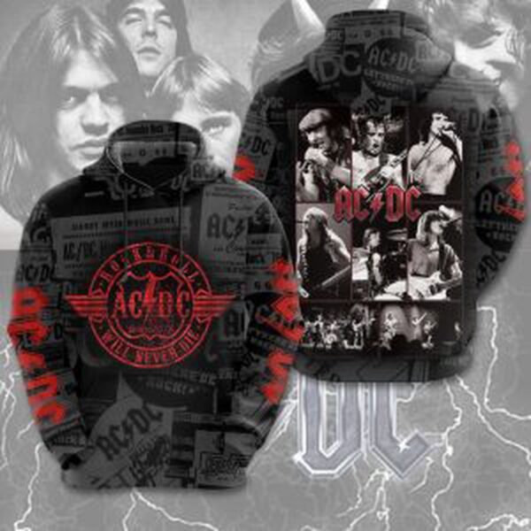 AC/DC 3D 3D T-Shirt – Sweatshirt – Hoodie Gift