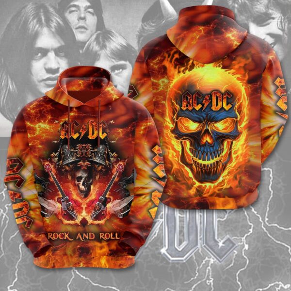AC/DC 3D 3D T-Shirt – Sweatshirt – Hoodie Gift