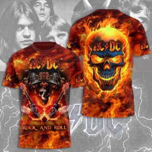 AC/DC 3D 3D T-Shirt - Sweatshirt - Hoodie Gift