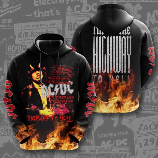 AC/DC 3D 3D T-Shirt – Sweatshirt – Hoodie Gift