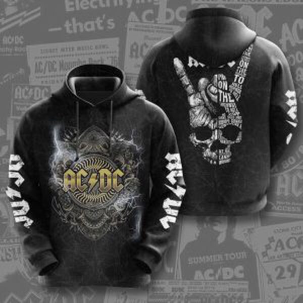 AC/DC 3D 3D T-Shirt – Sweatshirt – Hoodie Gift