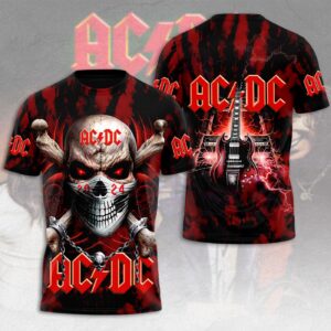 AC/DC 3D 3D T-Shirt - Sweatshirt - Hoodie – Gift  for Men Women