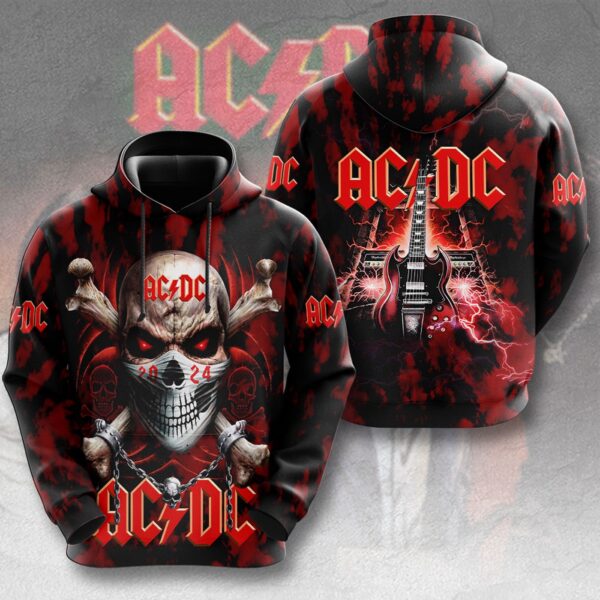 AC/DC 3D 3D T-Shirt – Sweatshirt – Hoodie – Gift  for Men Women