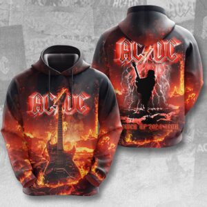 AC/DC 3D 3D T-Shirt - Sweatshirt - Hoodie – Gift for Men Women 1
