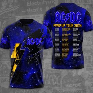 AC/DC 3D 3D T-Shirt - Sweatshirt - Hoodie – Gift  for Men Women