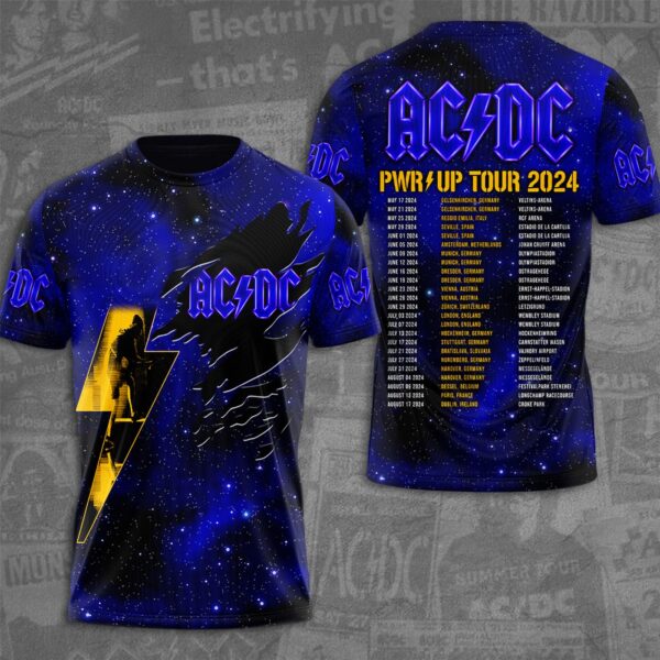 AC/DC 3D 3D T-Shirt – Sweatshirt – Hoodie – Gift  for Men Women