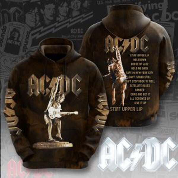 AC/DC 3D 3D T-Shirt – Sweatshirt – Hoodie- Gift for Men Women
