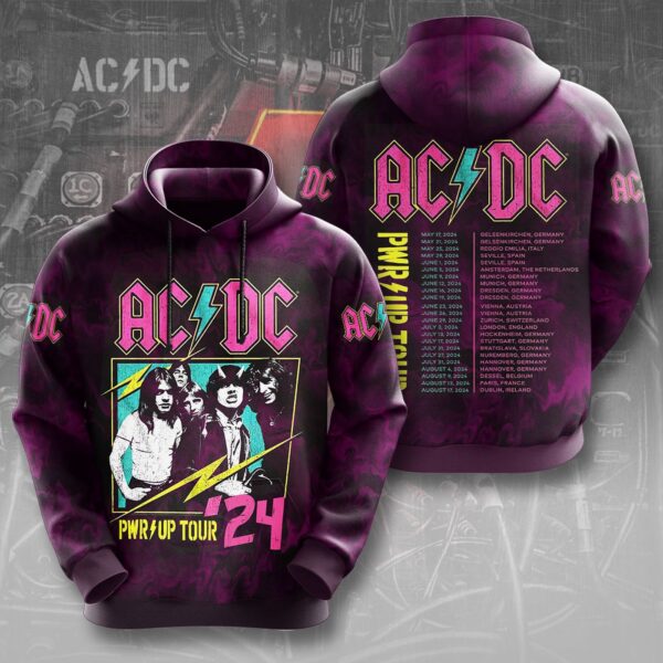 AC/DC 3D 3D T-Shirt – Sweatshirt – Hoodies